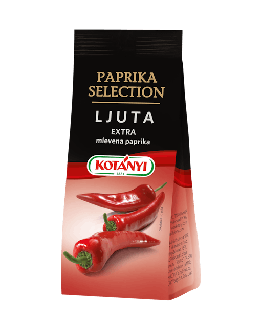 094012 Kotanyi Paprika Selection Ljuta B2c Stabilo Bag