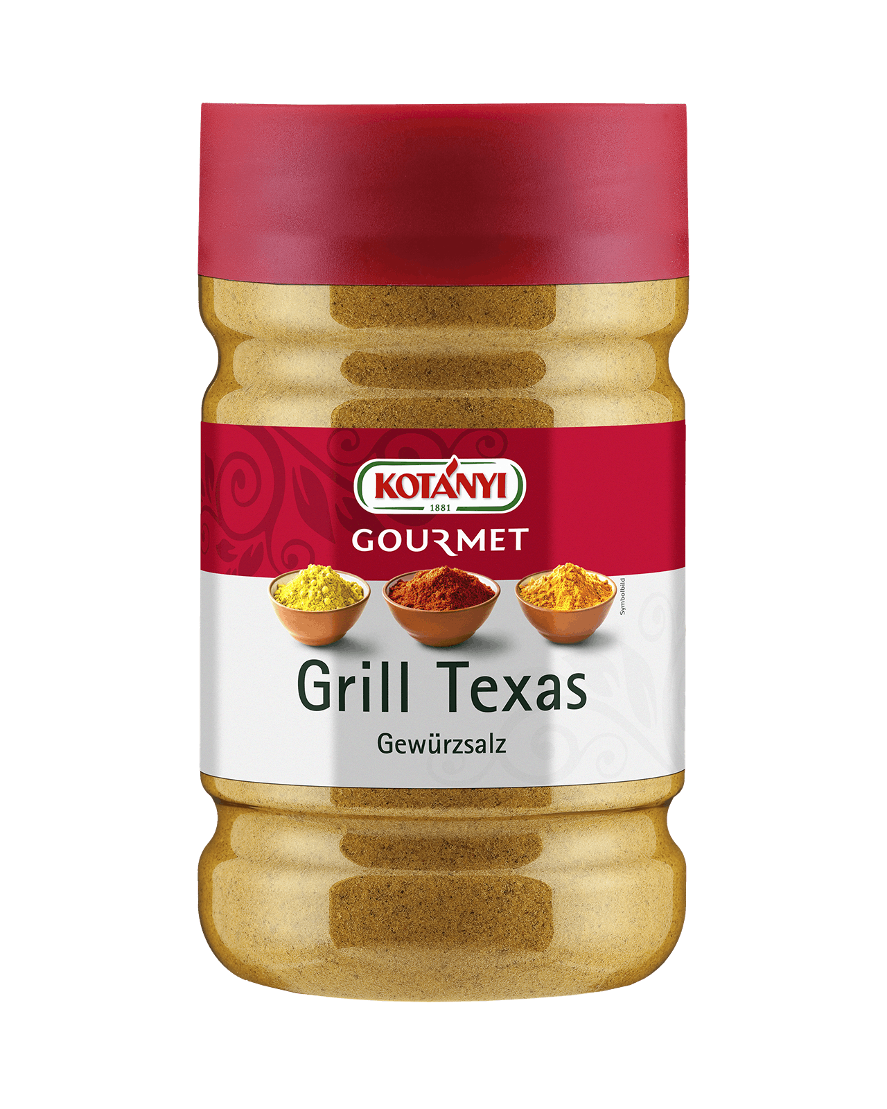 251501 Kotanyi Grill Texas B2b Jar 1200ccm