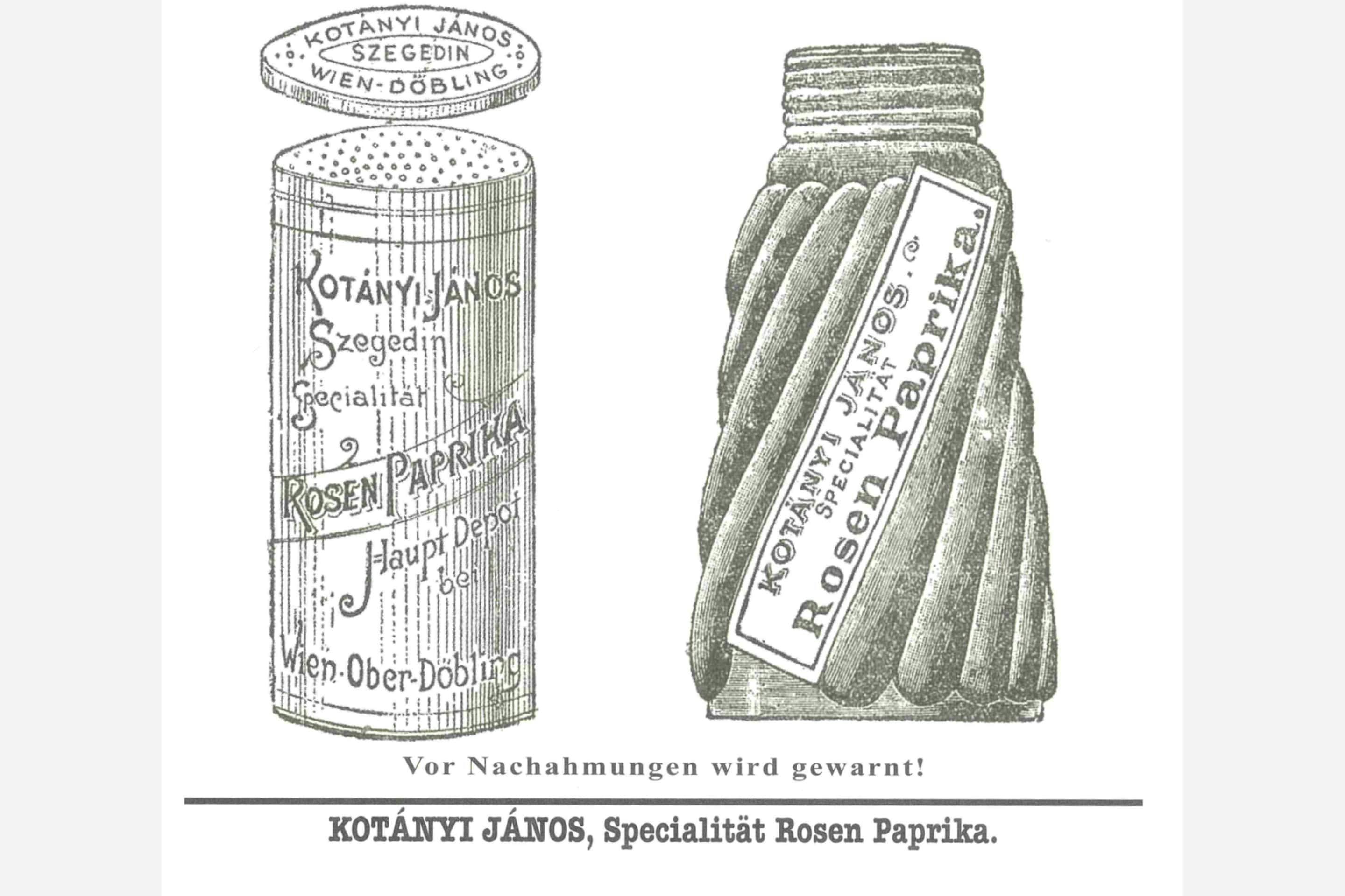Kotányi šejker za začinsku papriku iz 1900. godine
