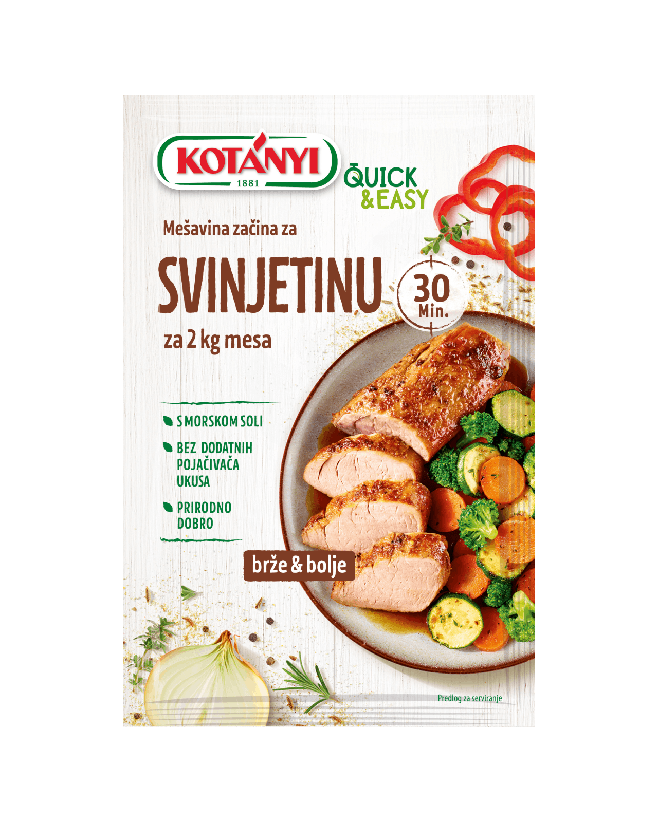 9001414437230 372312 Quickeasy Mesavina Zacina Za Svinjetinu Rs Pouch Vs